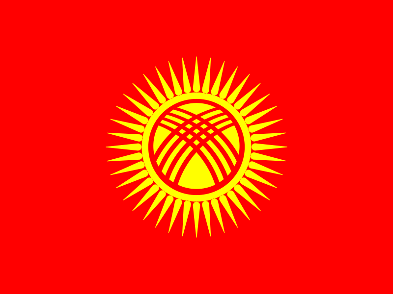 Kyrgyzstan Flag