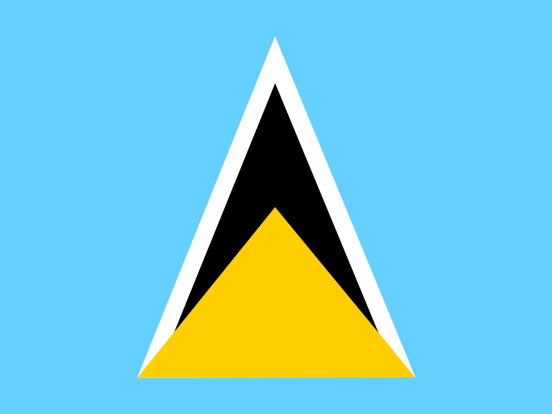 Saint Lucia Flag