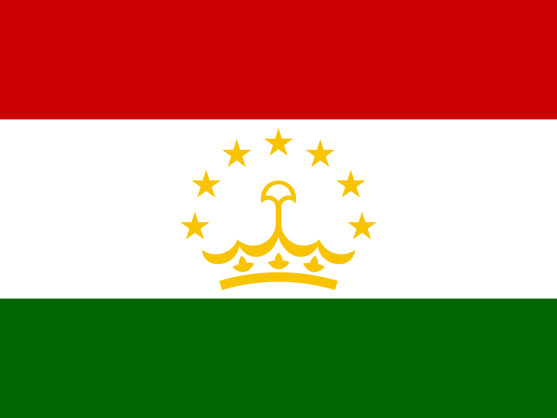 Tajikistan Flag