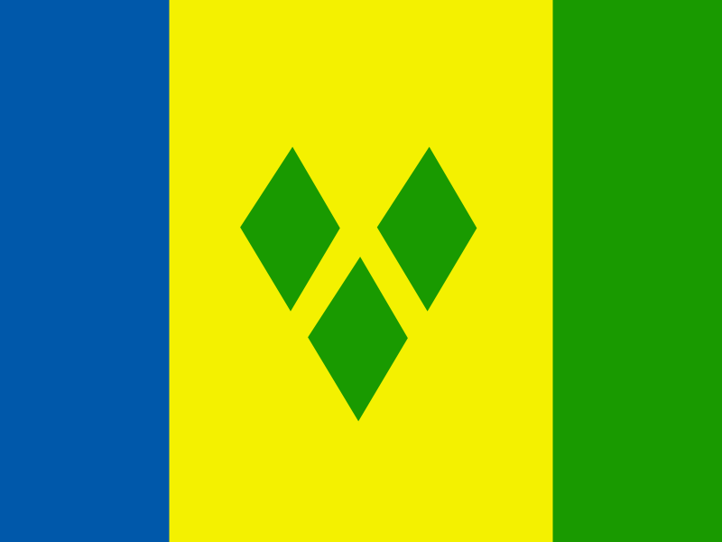 Saint Vincent and the Grenadines Flag