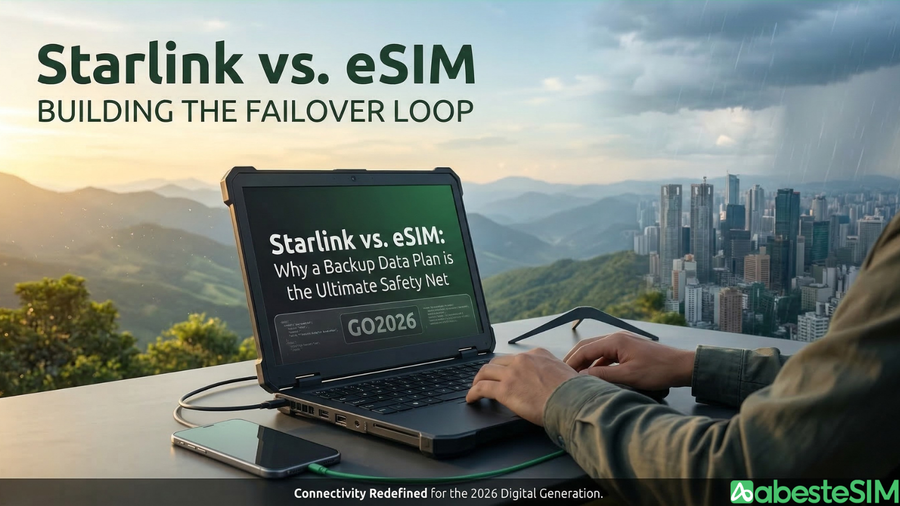 Starlink vs. eSIM: The Ultimate Backup for Remote Work
