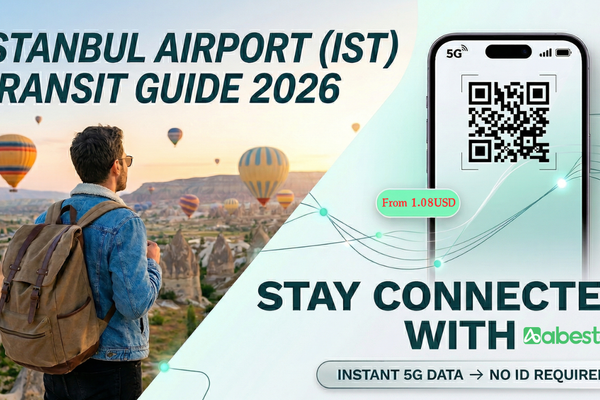2026 Istanbul Airport (IST) Transit Guide | Get Turkey eSIM