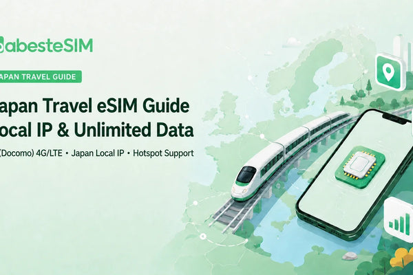 Japan Travel eSIM Guide: Local IP, Unlimited Data & Setup