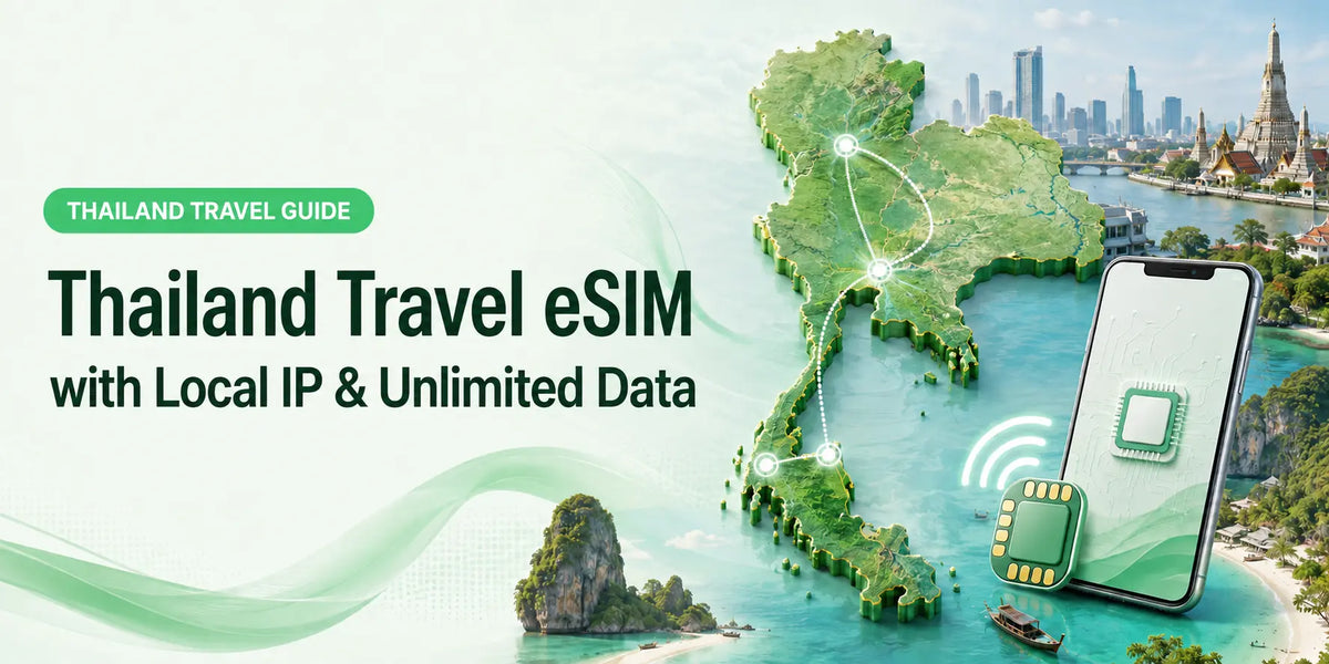 Thailand Travel eSIM Guide: Local IP & Unlimited Data