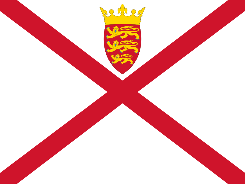 Jersey Island Flag